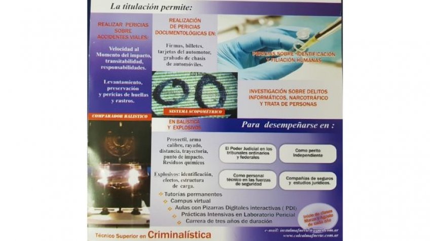 Propuesta educativa nivel superior del Colegio Almafuerte
